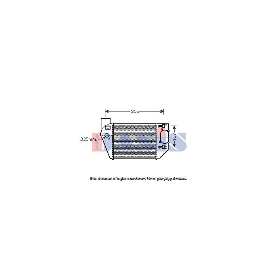 AKS Dasis 487022N Intercooler for Audi A4