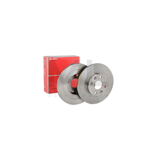 BREMBO 08.6857.10 Brake Disc Solid | ML Performance Car Parts