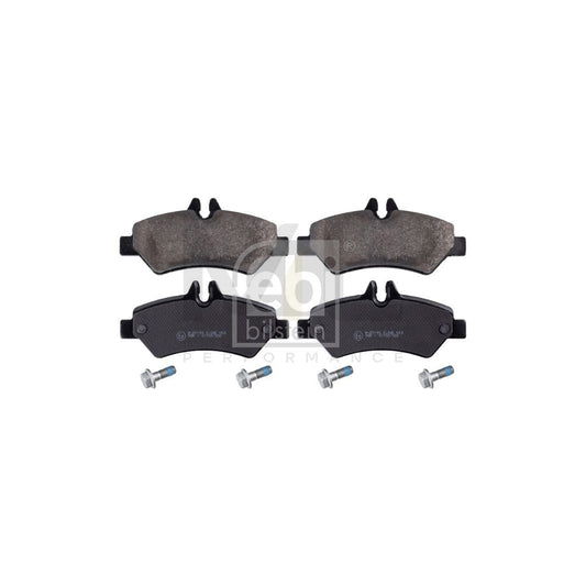 Febi Bilstein 16735 Brake Pad Set Rear Axle, Prepared For Wear Indicator, With Bolts/Screws