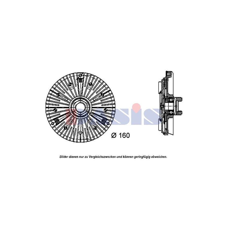 AKS Dasis 078000N Fan Clutch