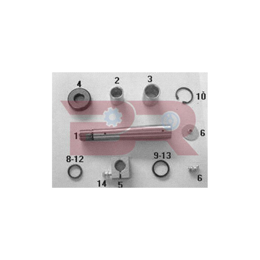 Botto Ricambi Kitiv018 Repair Kit, Kingpin
