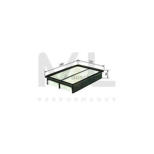 BOSCH Air Filter 1987429180 [ S 9180 ] | ML Car Parts UK | ML Performance