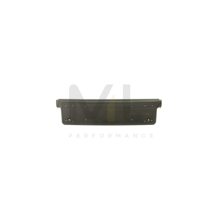 BLIC 6509-01-0061920P Number plate holder for BMW 3 Series Front, Black, frameless | ML Performance Car Parts