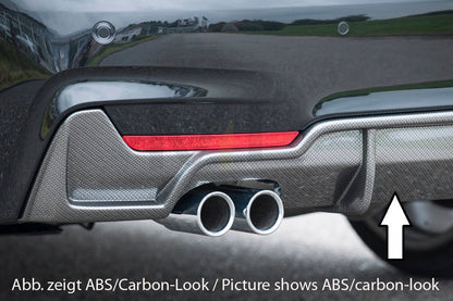 Rieger 00053477 BMW 4 Series F32 F33 F36 Rear Diffuser 1 | ML Performance UK Car Parts