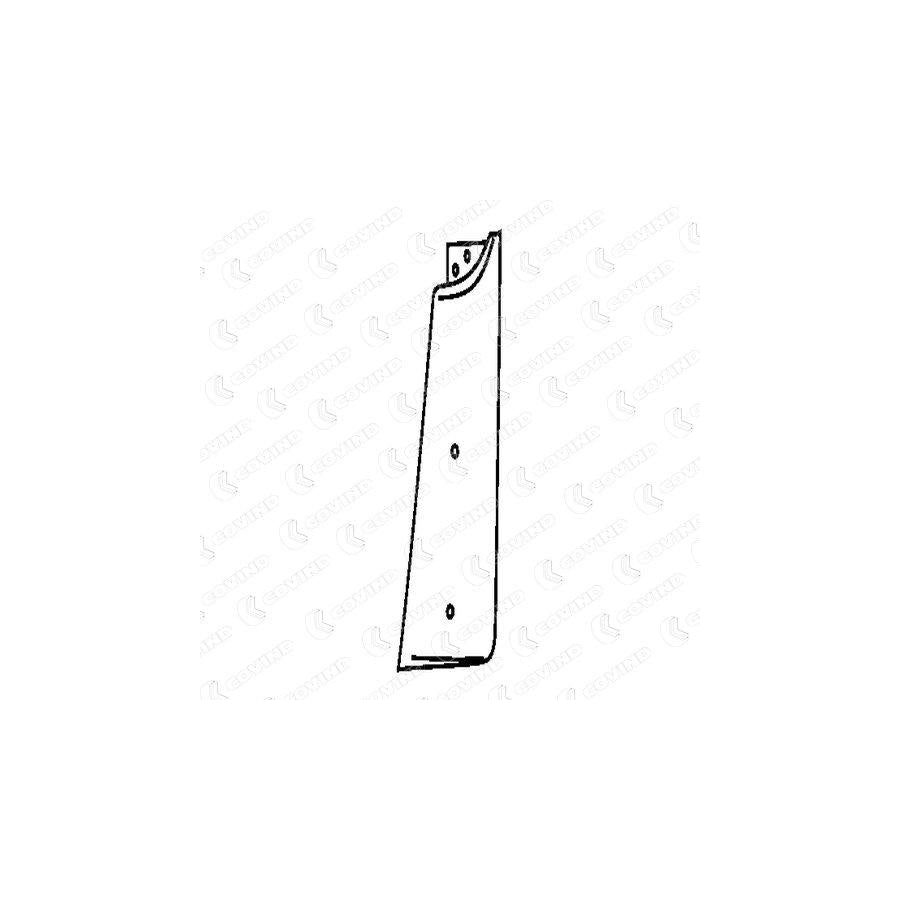 Covind Cf0/161 Air Deflector, Driver Cab