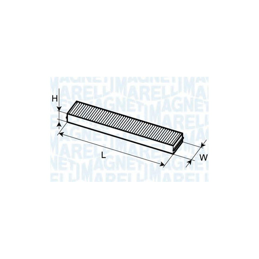 MAGNETI MARELLI 350203061130 Pollen Filter