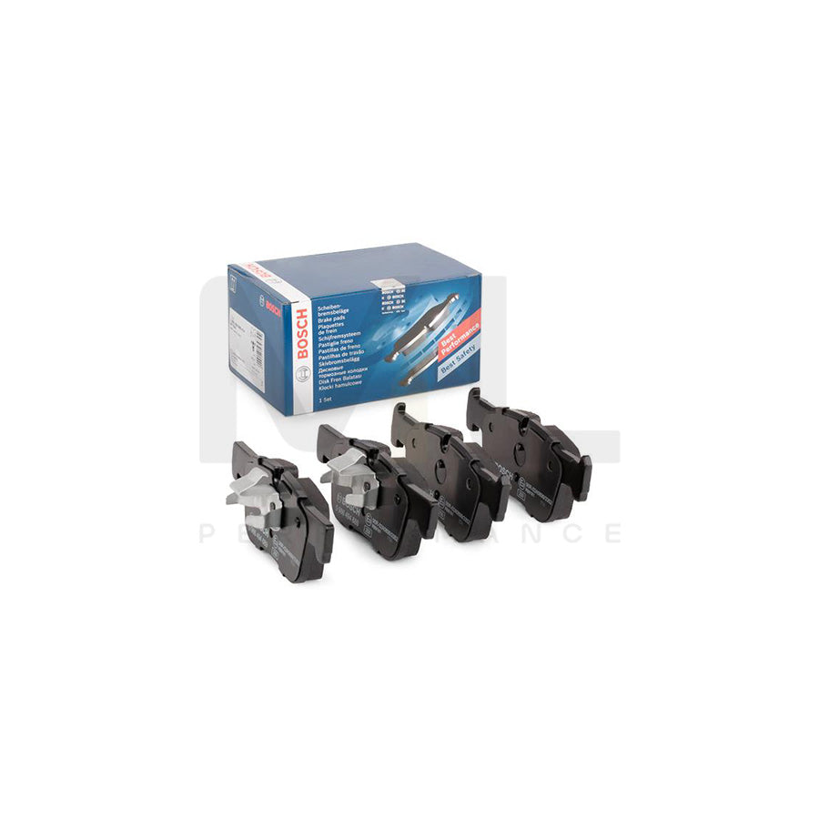 Bosch 0986494689 Brake Pad Set With Anti-Squeak Plate, With Piston Clip BP1684 | ML Performance Car Parts