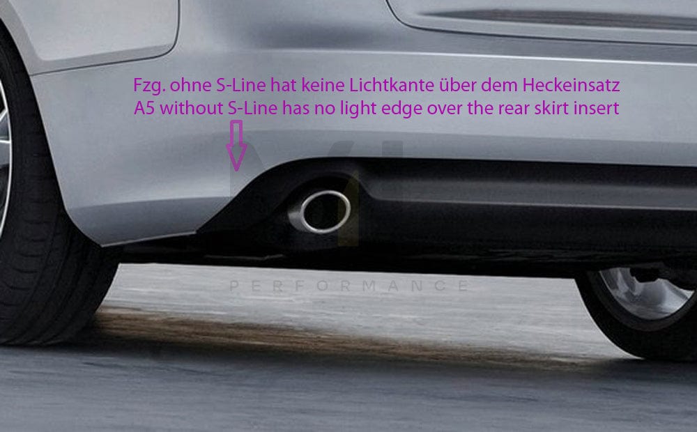 Rieger 00055408 Audi B8 B81 Rear Diffuser (A5 & S5) 7 | ML Performance UK Car Parts