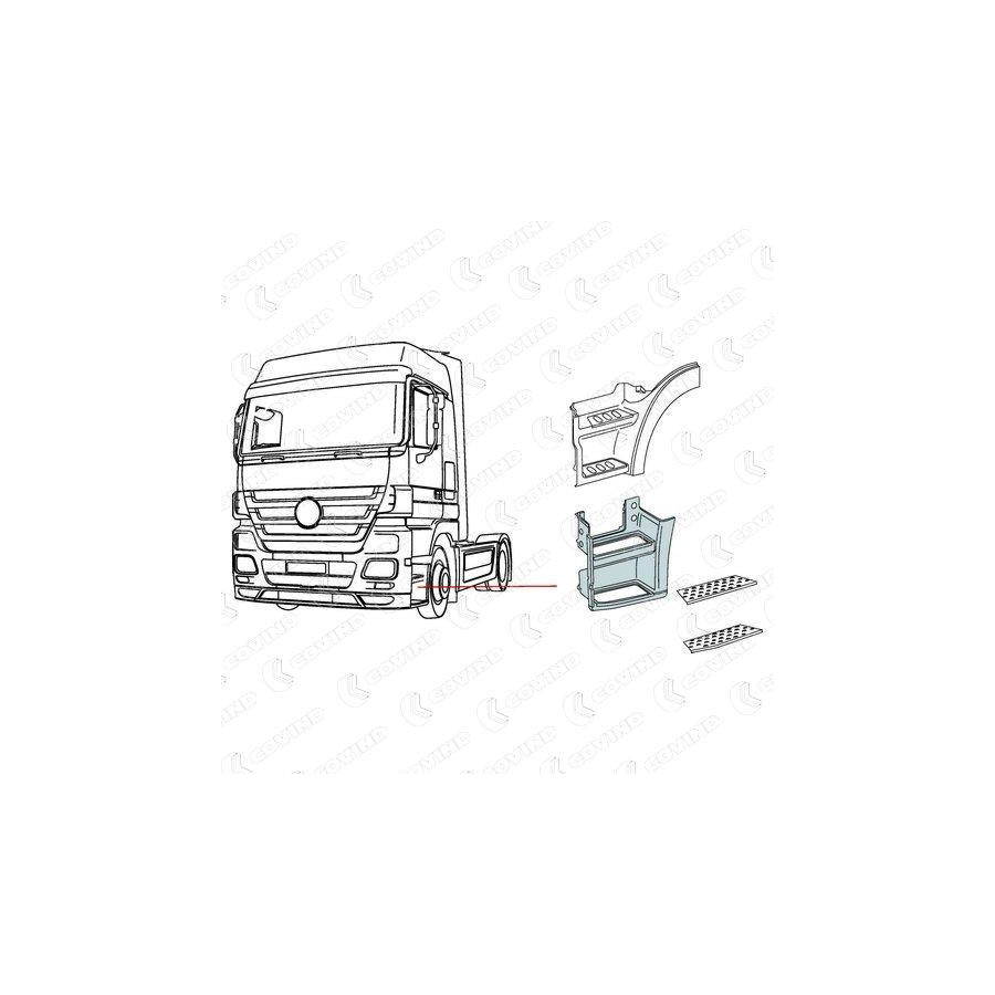 Covind 943/245 Rocker Panel