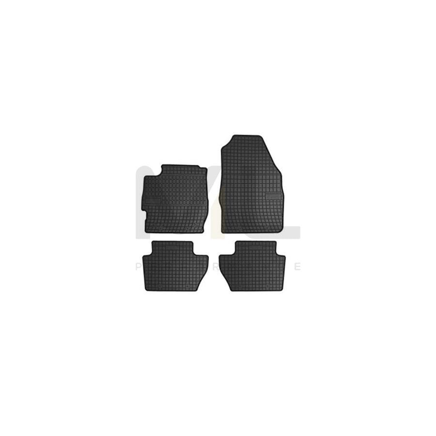FROGUM Tailored 402188 Floor mat set for FORD KA Elastomer, Front and Rear, Quantity: 4, Black, (LHD)