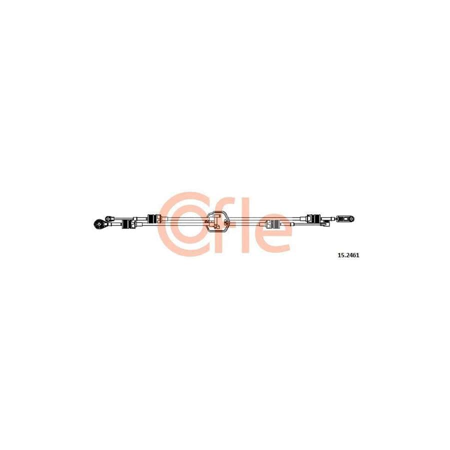 Cofle 15.2461 Cable, Manual Transmission for Ford Transit