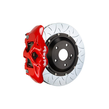 Brembo 2S3.9011A Lexus Toyota Rear GT 4-Pistons Slotted Type 3 2-piece Big Brake Kit 380x28mm (Inc. LX570, Land Cruiser)