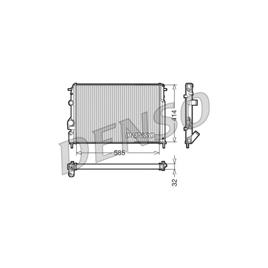 DENSO DRM23110 Engine Radiator