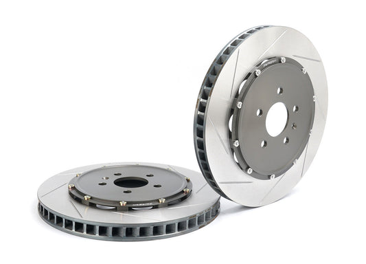 Paragon 2-Piece Brake Discs Rear Pair 356mm x 32mm (14.02" x 1.26") (Inc. Lamborghini Huracan & Audi R8)