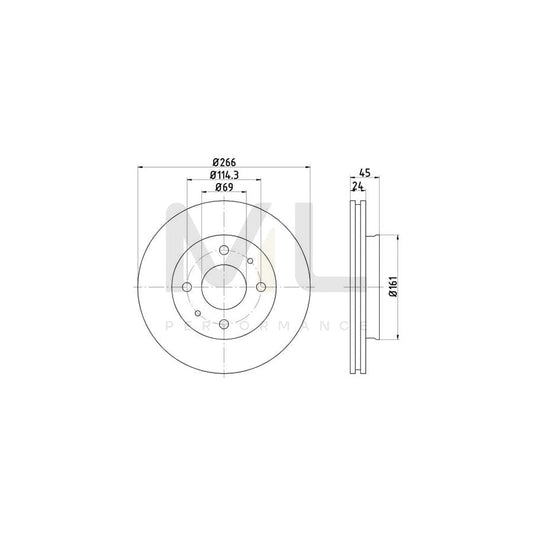 TEXTAR 92047300 Brake Disc Internally Vented, without wheel hub, without wheel studs | ML Performance Car Parts