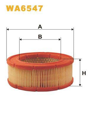 WIX Filters WA6547 Air Filter