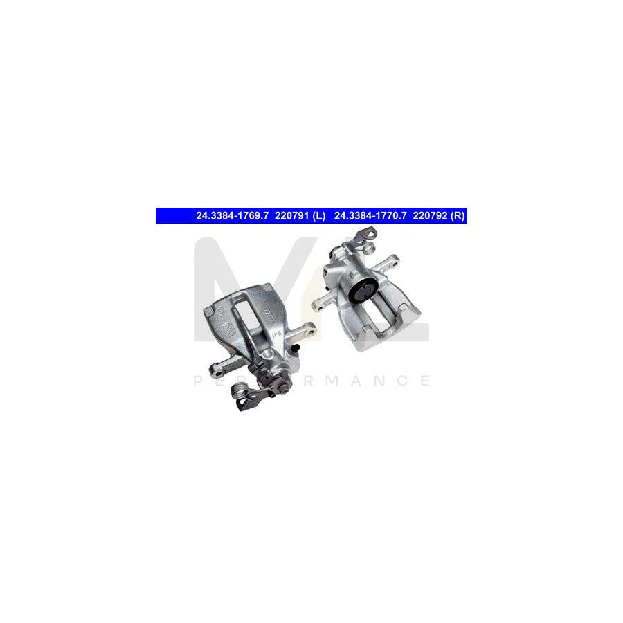 ATE 24.3384-1769.7 Brake Caliper for CITRO?? C6 Saloon without holder