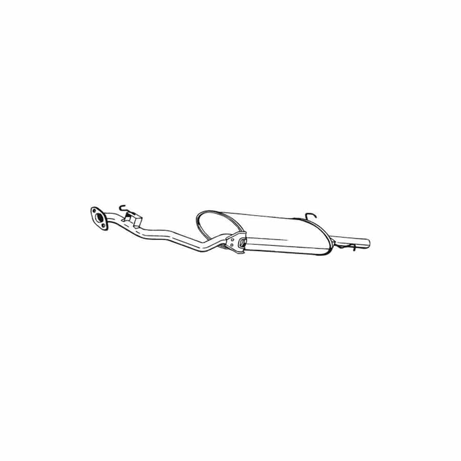 Bosal 279-027 Rear Silencer