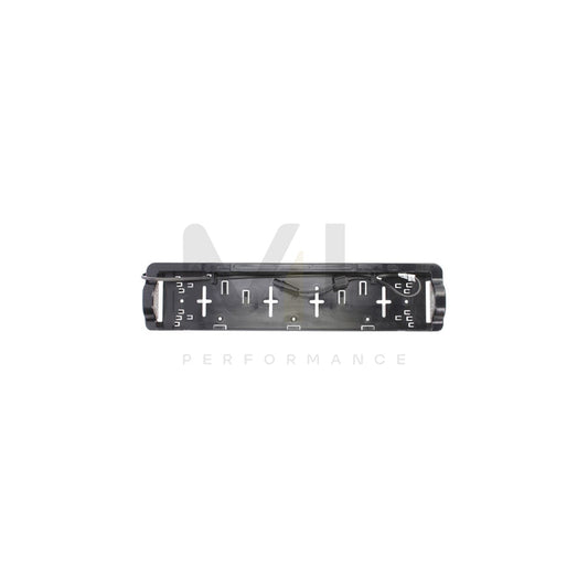 Aspock 36-3767-017 Number plate holder Black, with LED lights