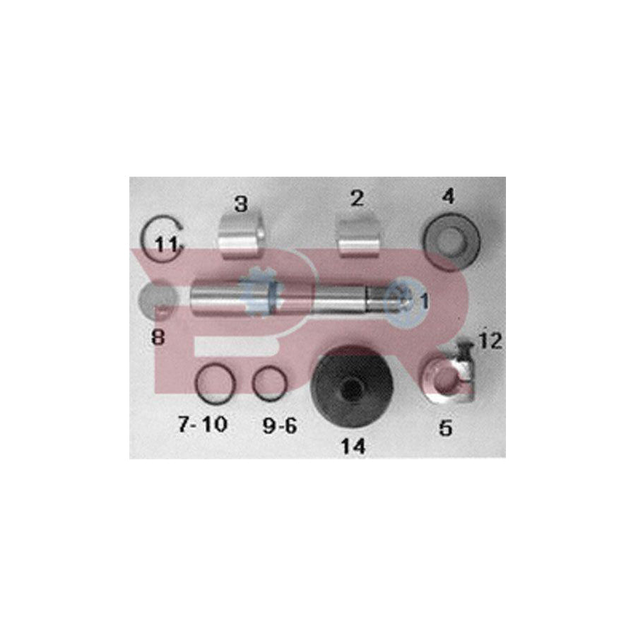 Botto Ricambi Kitiv010 Repair Kit, Kingpin