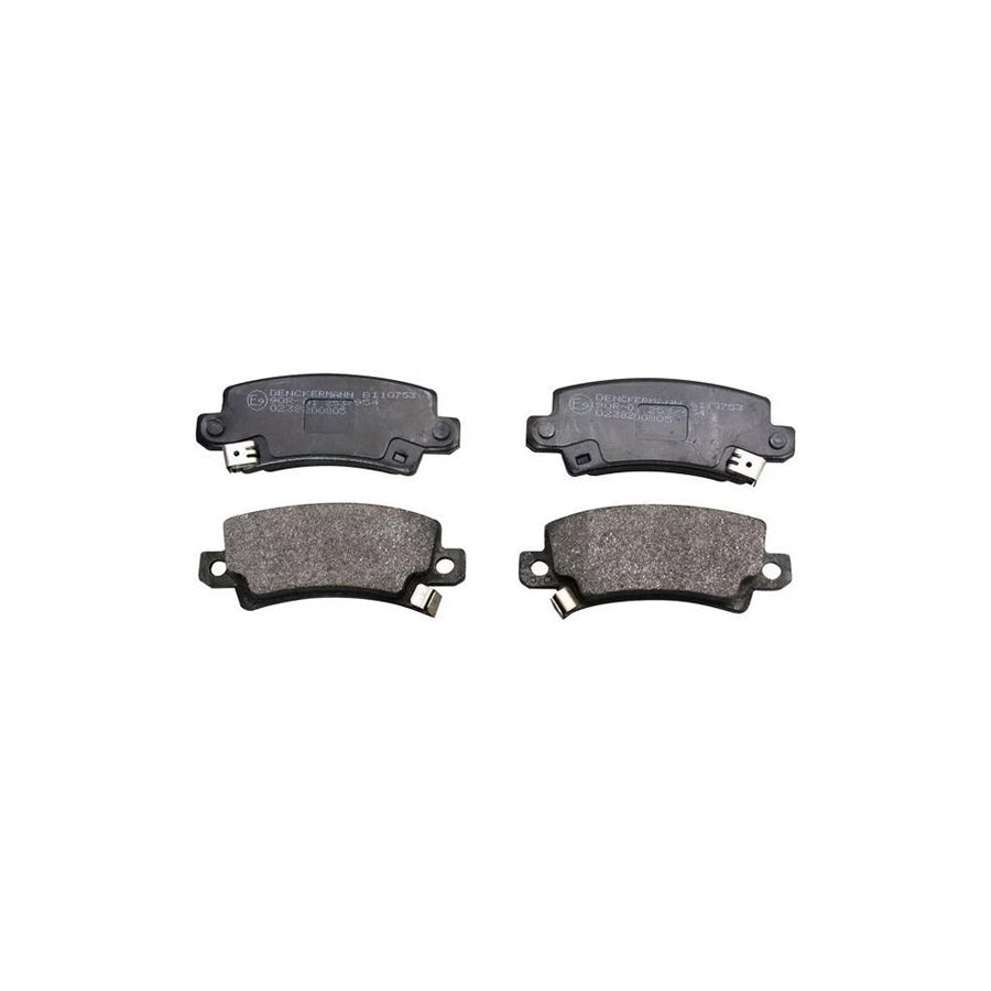 Denckermann B110753 Brake Pad Set for Toyota Corolla