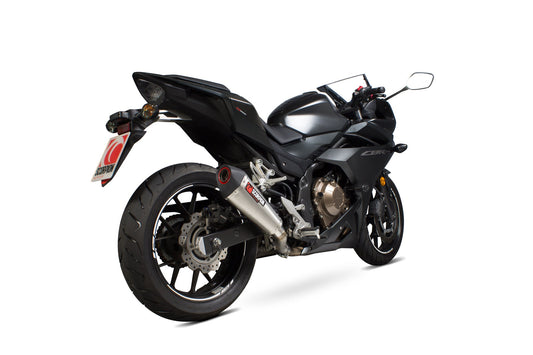 Scorpion RHA180SEO Honda CBR500 R Serket Taper Slip-On - Brushed Stainless Steel Sleeve | ML Performance US US