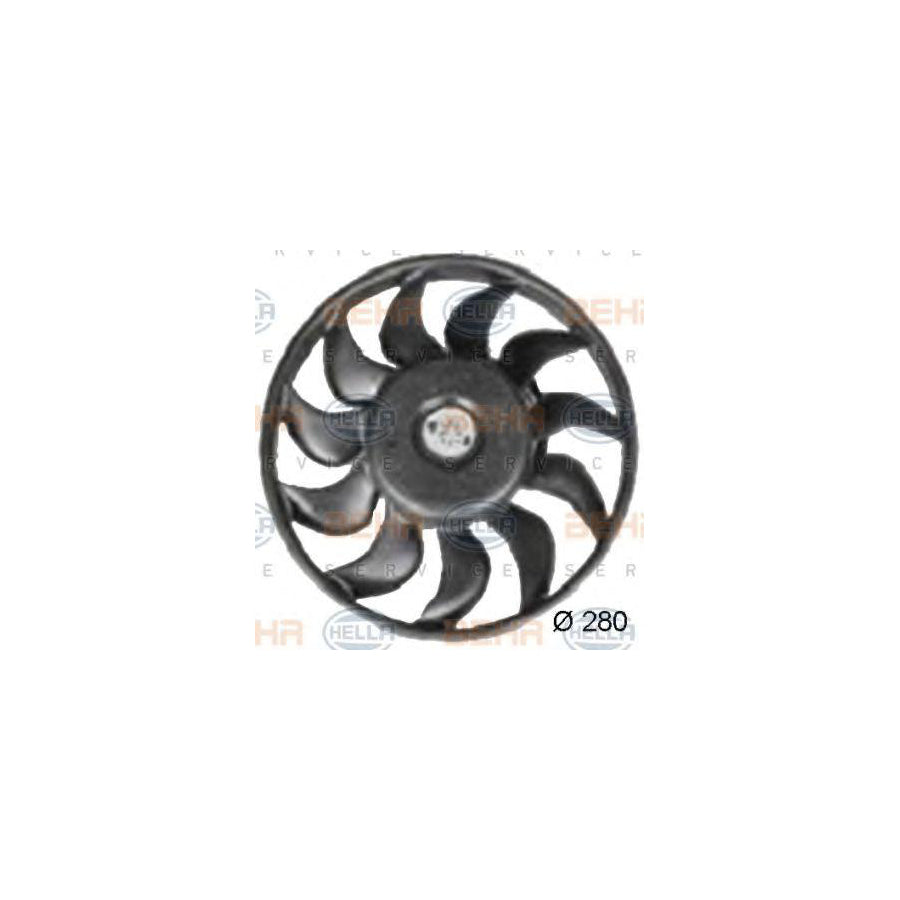 Hella 8EW 351 034-791 Fan, Radiator