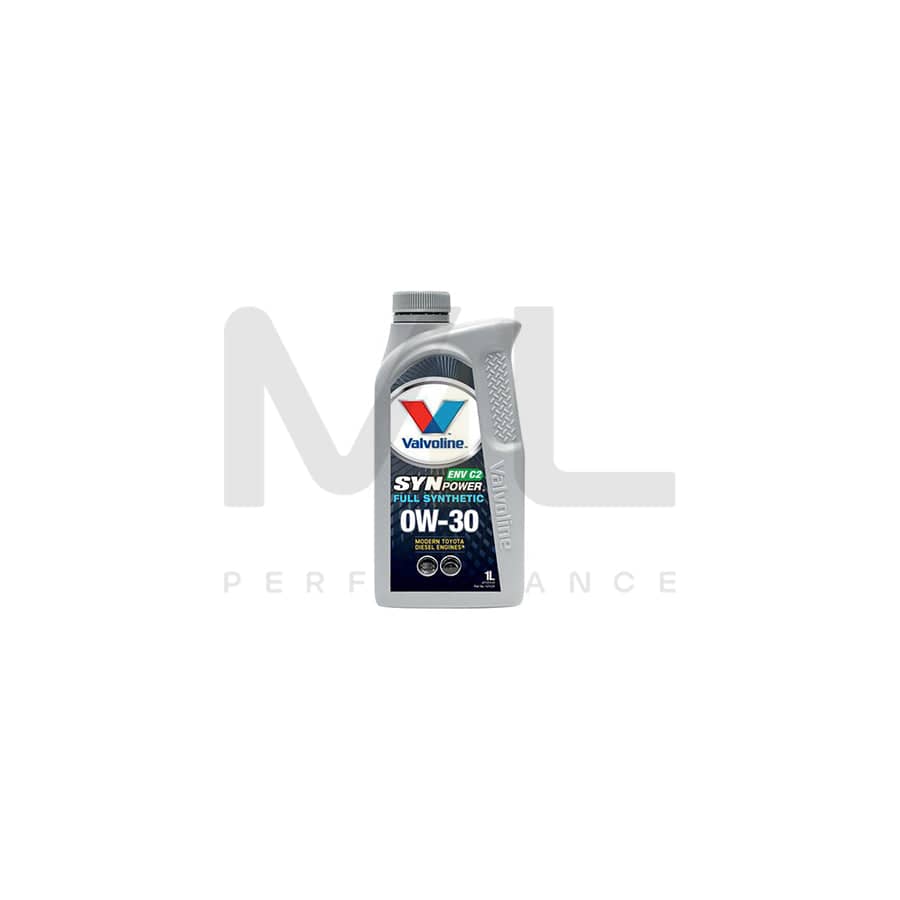 Valvoline SynPower ENV C2 0W-30 Fully Synthetic Engine Oil 1l