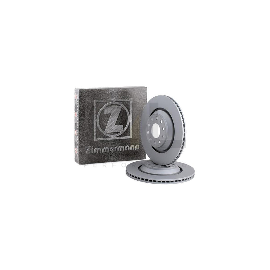 ZIMMERMANN COAT Z 100.3309.20 Brake Disc Externally Vented, Coated, High-carbon  - 1 piece