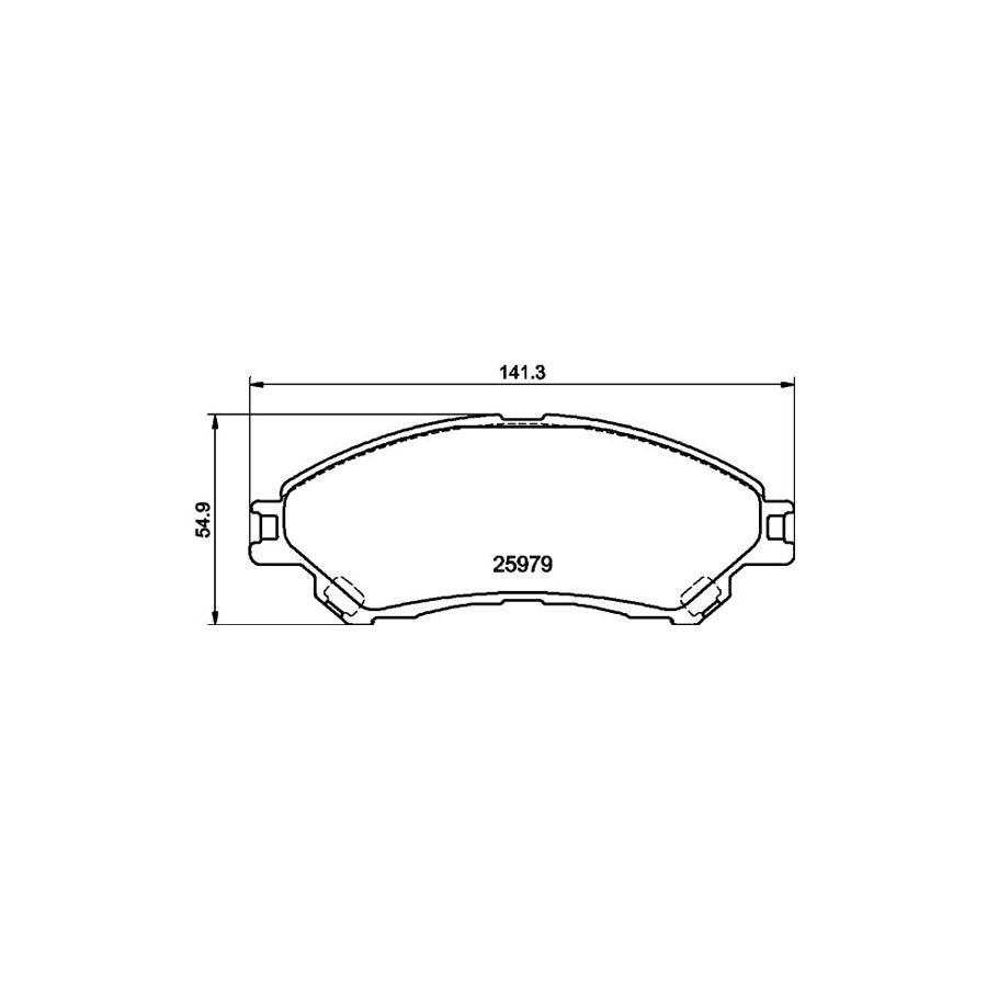 Hella 8MP 376 808-714 Water Pump
