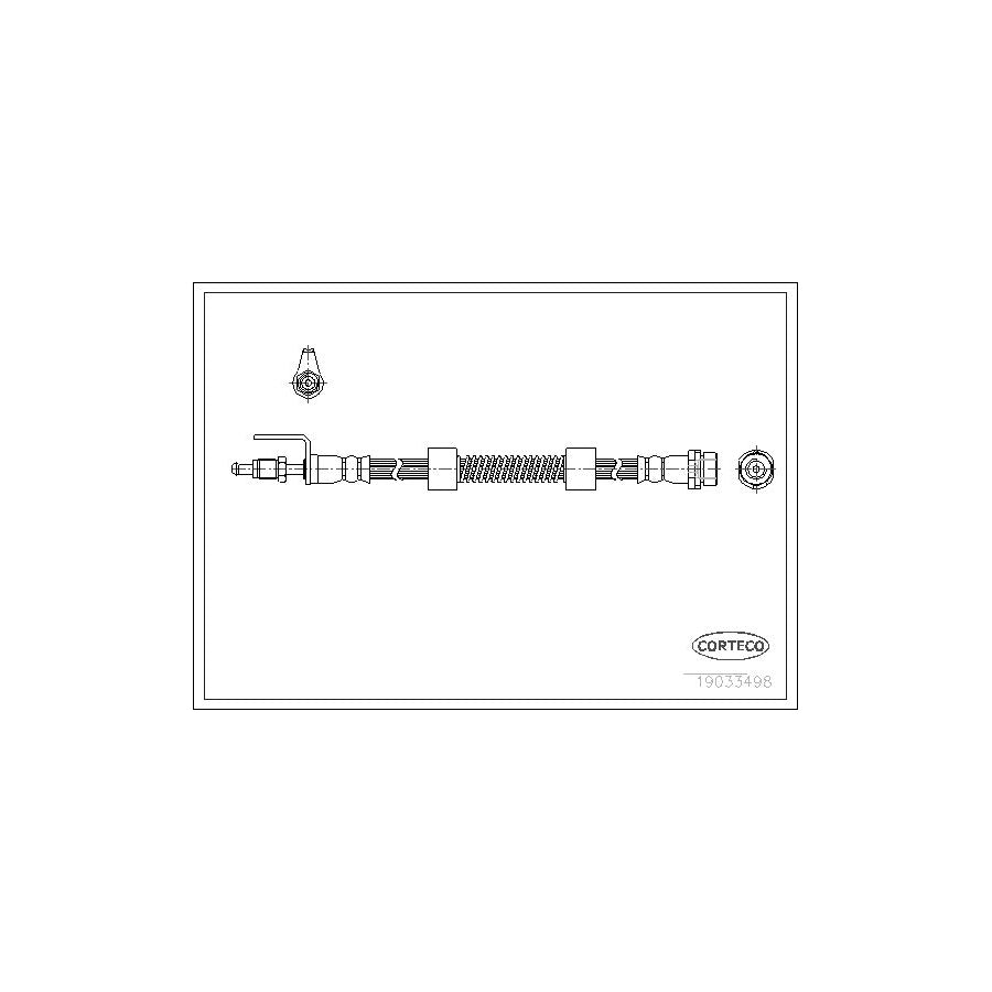 Corteco 19033498 Brake Hose