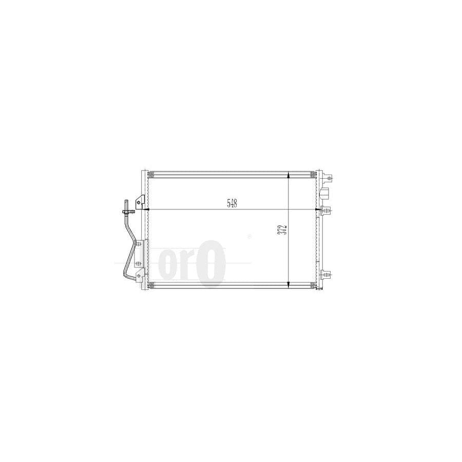 Abakus 0420160011 Air Conditioning Condenser
