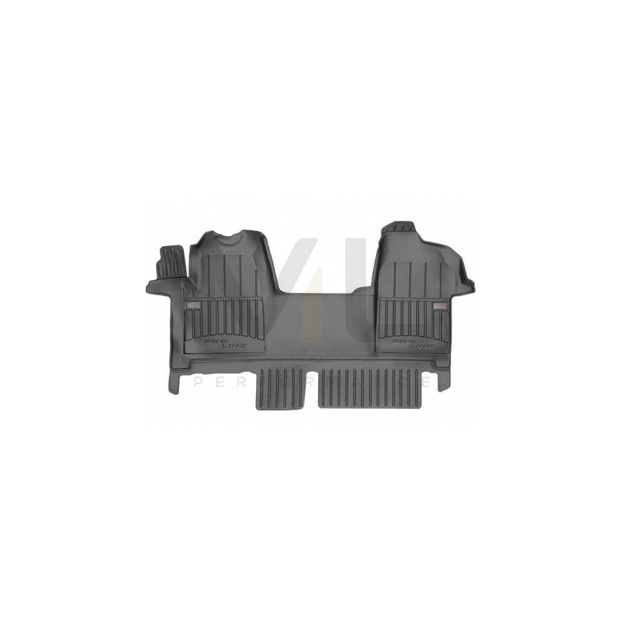 FROGUM Tailored 3D409118 Floor mat set Elastomer, Front, Quantity: 1, Black, (LHD)