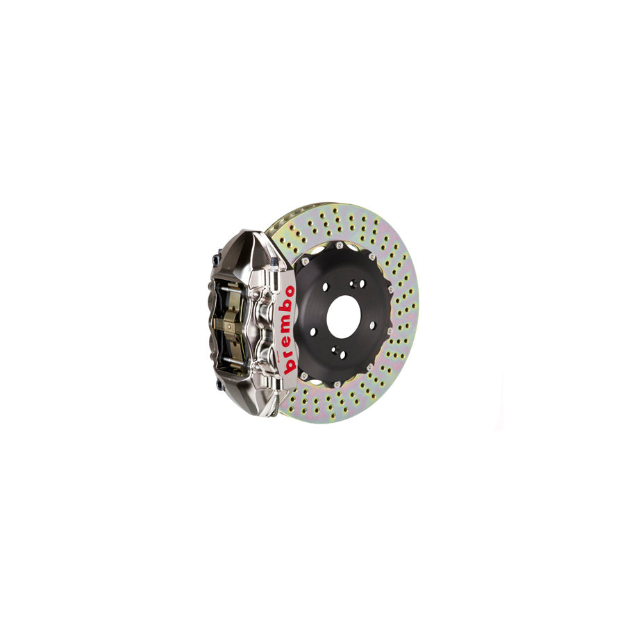 Brembo 2P1.6010AR Honda S2000 Rear GT-R 4-Pistons Drilled 2-Piece Big Brake Kit 328x28mm | ML Performance US Car Parts