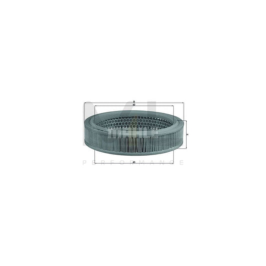 MAHLE ORIGINAL LX 160 Air Filter Filter Insert | ML Performance Car Parts