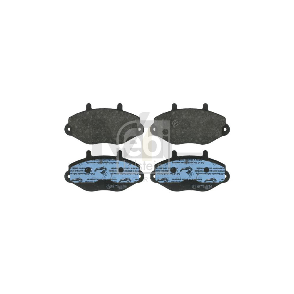 Febi Bilstein 16036 Brake Pad Set For Ford Transit Front Axle, Excl. Wear Warning Contact