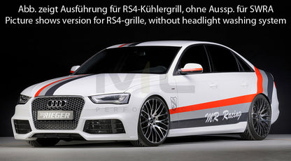 Rieger 00055540 Audi B8 B81 Front Bumper (A4 & S4) 2 | ML Performance UK Car Parts