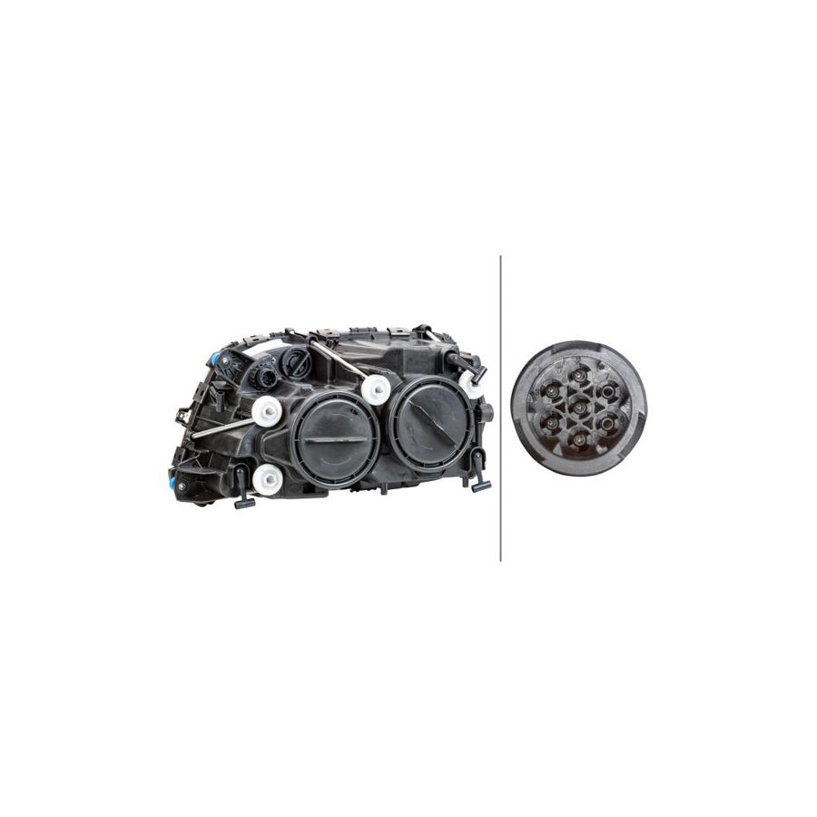 Hella 1LH 009 513-081 Headlight