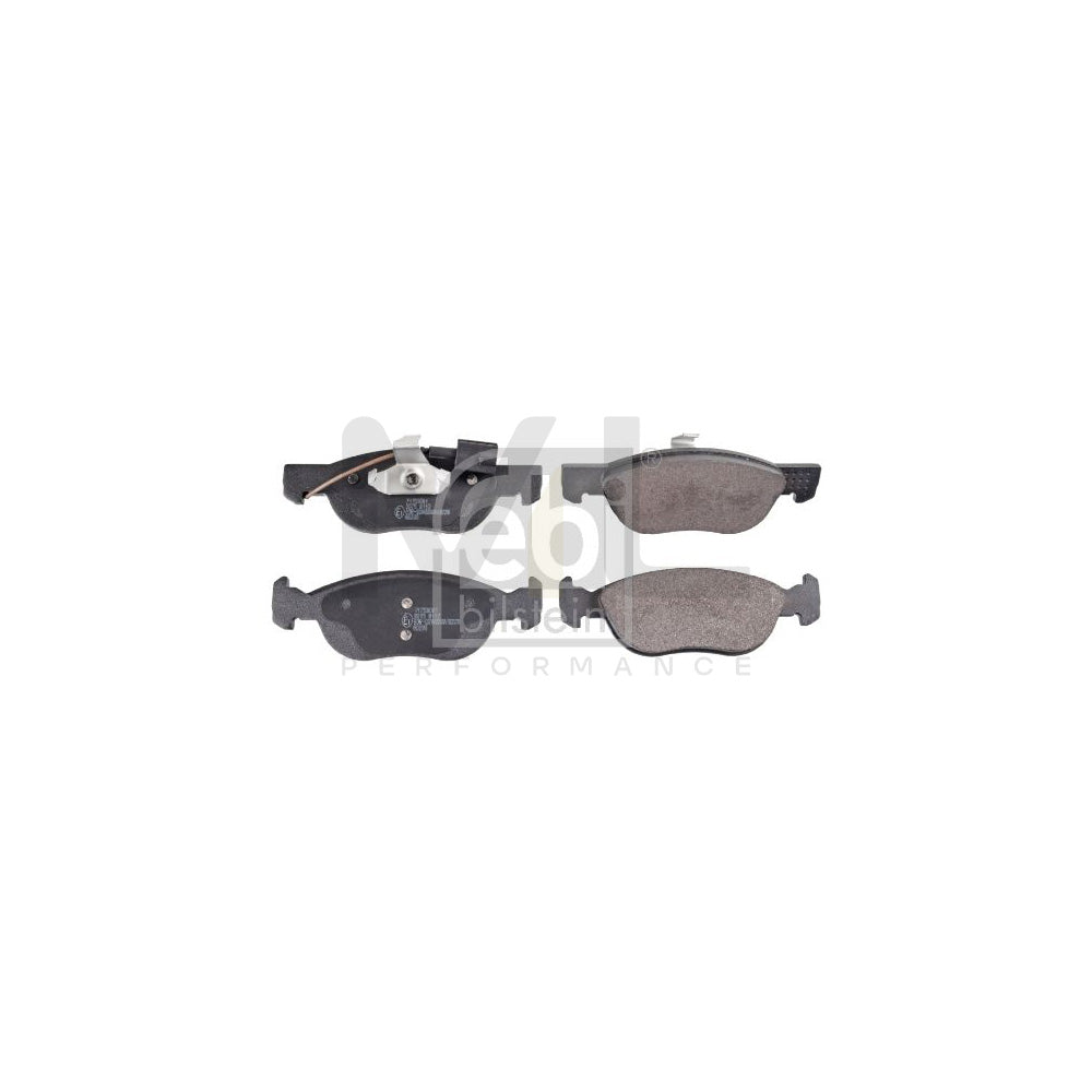 Febi Bilstein 116000 Brake Pad Set Front Axle, Incl. Wear Warning Contact