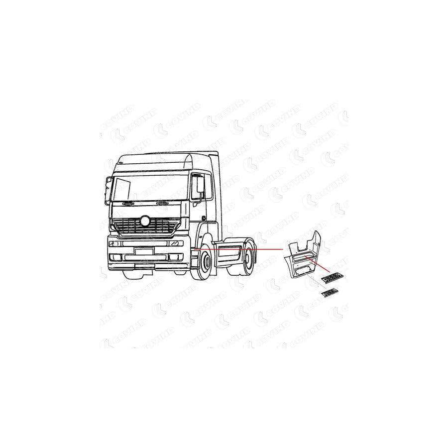 Covind 940/212 Foot Board