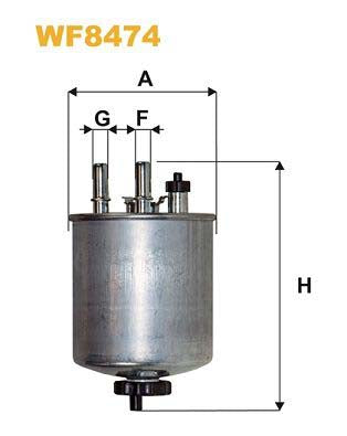 WIX Filters WF8474 Fuel Filter