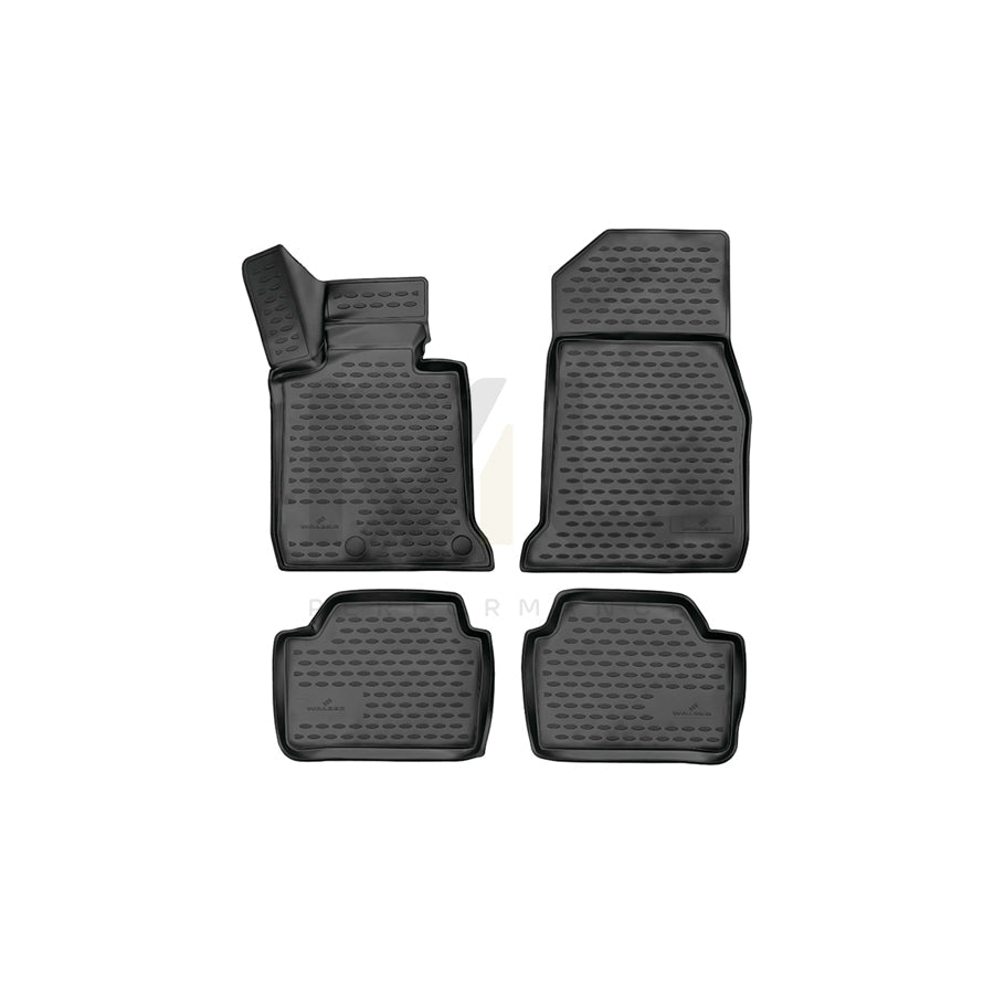 WALSER XTR 75021 Floor mat set Front and Rear