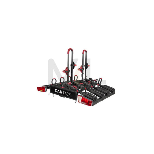 CARFACE Vision, 4 CF19591-4EFA Rear mounted bike rack towbar mounted, 20kg