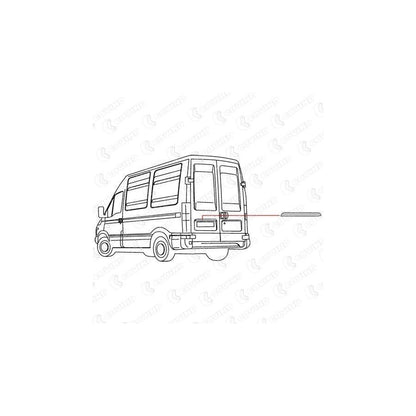 Covind D06/520 Licence Plate Light for Iveco Daily