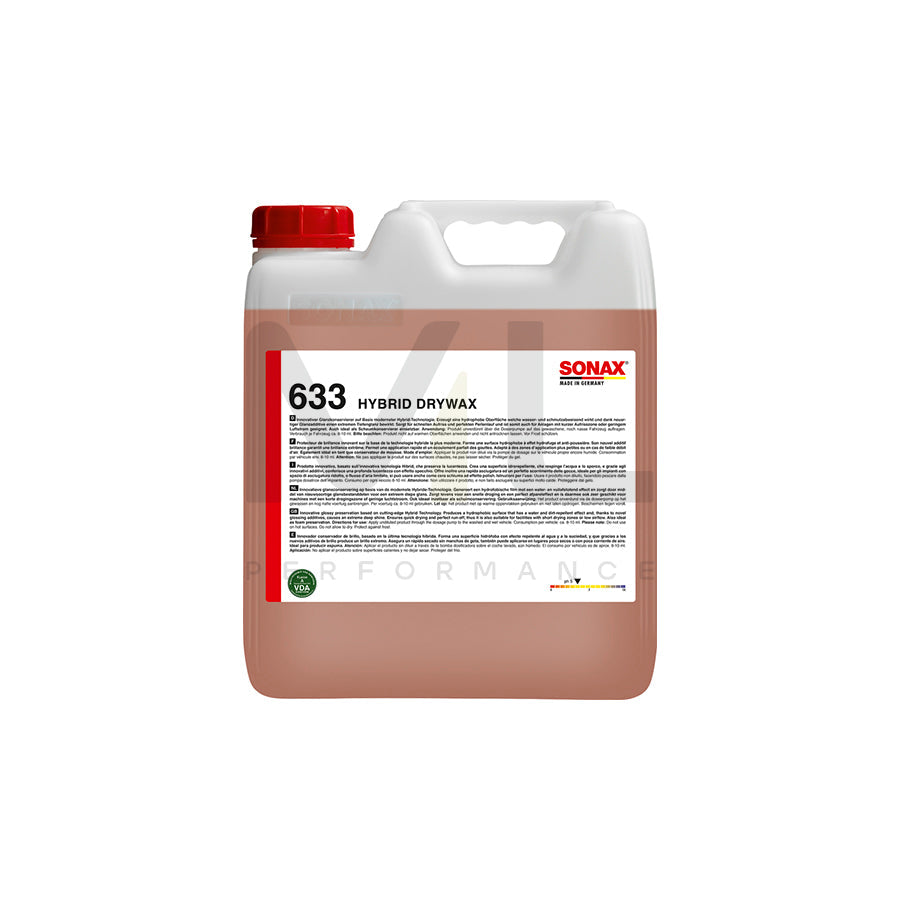Sonax Hybrid DryWax 10L