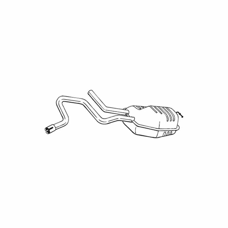Bosal 278-965 Rear Silencer for Ford Mondeo