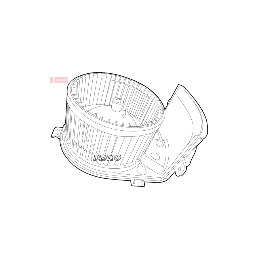 DENSO DEA23005 Interior Blower for Renault Clio III Hatchback (Br0/1, Cr0/1)