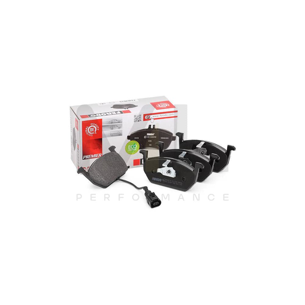 Ferodo Premier Eco Friction Fdb4114 Brake Pad Set With Acoustic Wear Warning, With Accessories | ML Performance Car Parts