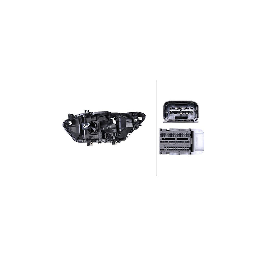 Hella 1EX 011 929-921 Headlight For BMW 1 Series