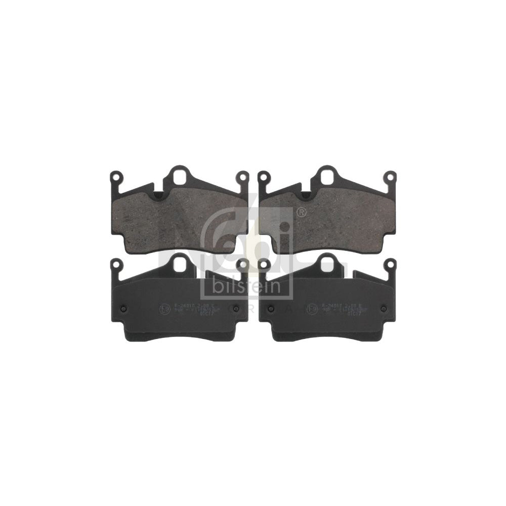 Febi Bilstein 16758 Brake Pad Set Rear Axle, Prepared For Wear Indicator